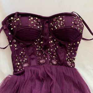 FREE PEOPLE studded midi dress *never worn*